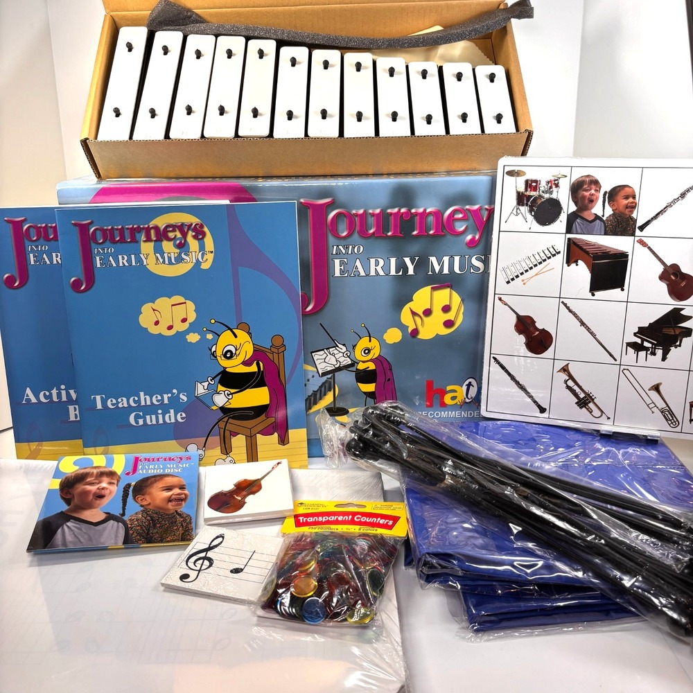 Hatch Early Childhood Journey Into Early Music Kit Classroom/Home Age 3-6 Sealed
